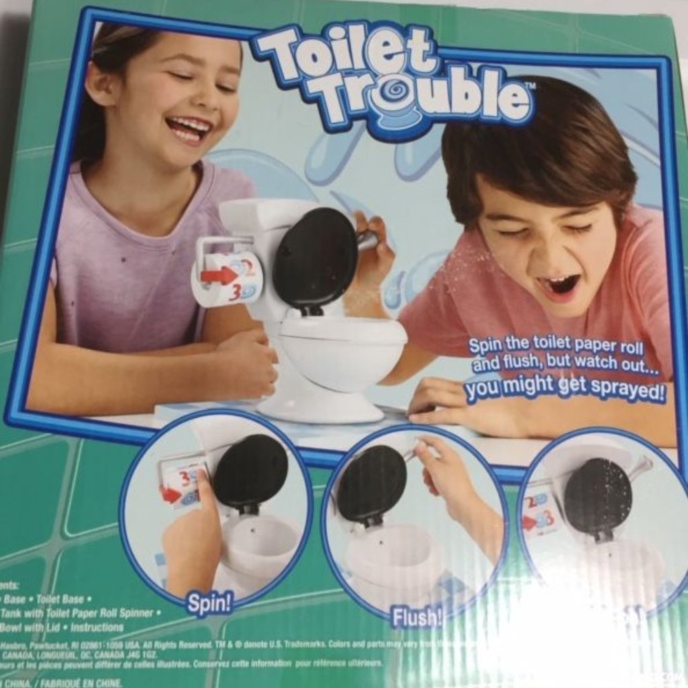 Hasbro Games Toilet Trouble Game
